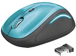Компьютерная мышка Trust Yvi FX Wireless (22334) Blue - фото Компьютерная мышка Trust Yvi FX Wireless (22334) Blue