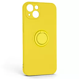 Чехол ArmorStandart Icon Ring для Apple iPhone 13 Yellow (ARM68656)