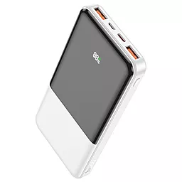 Повербанк Hoco J108 Universe 10000 mAh 22.5W PD/QC White - фото Повербанк Hoco J108 Universe 10000 mAh 22.5W PD/QC White