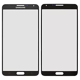 Корпусное стекло дисплея Samsung Galaxy Note 3 N900, N9000, N9005, N9006 Original Black