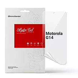 Гидрогелевая пленка ArmorStandart для Motorola G14 (ARM70477) - фото Гидрогелевая пленка ArmorStandart для Motorola G14 (ARM70477)