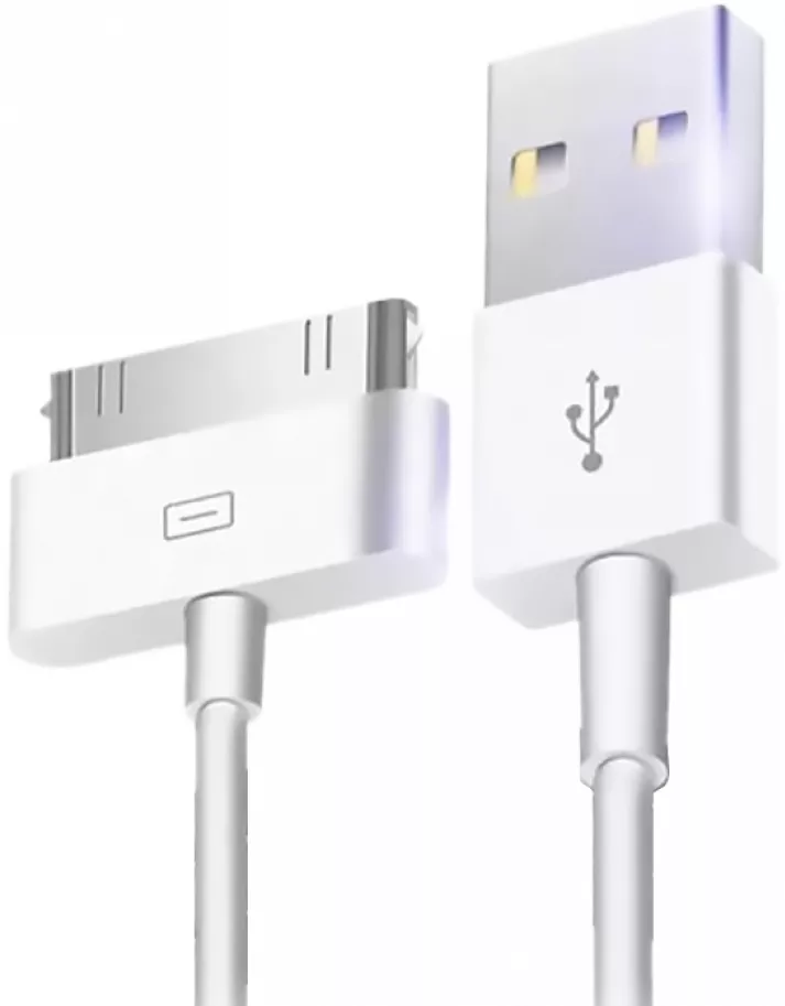 Кабель USB Walker C115 30-pin USB Cable for iPhone 4/4s White - фото 1