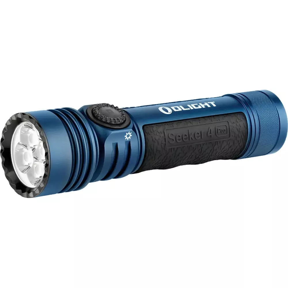 Фонарик аккумуляторный Olight Seeker 4 Pro CW Midnight Blue - фото 1