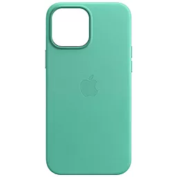 Чехол Epik Leather Case (AA) with MagSafe для Apple iPhone 13 (6.1") Ice