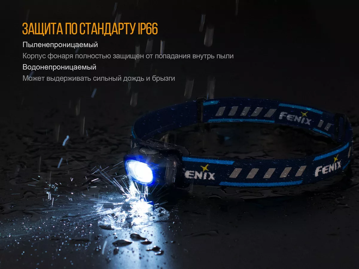 Фонарик Fenix HL16 (HL16bl) Синий - фото 15