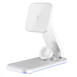 Бездротова док-станція Proove 3-in-1 15w wireless charger white (WSEF15010002)