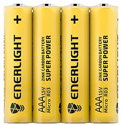 Батарейки Enerlight AAA / LR03 Super Power 4шт 1.5 V