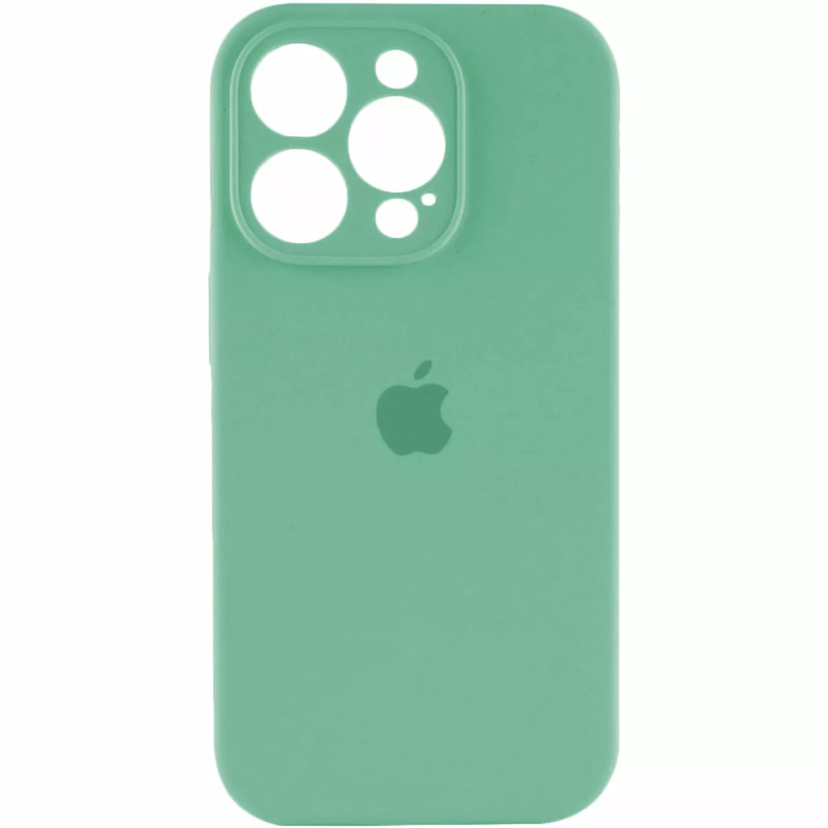 Чохол Silicone Case Full Camera для Apple iPhone 14 Pro Spearmint - фото 1