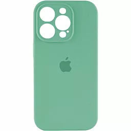 Чохол Silicone Case Full Camera for Apple IPhone 14 Pro Spearmint