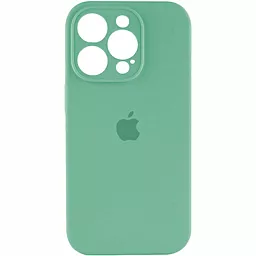 {"ru": "Чехол", "uk": "Чохол"} Silicone Case Full Camera для Apple iPhone 14 Pro Spearmint