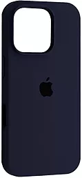 {"ru": "Чехол", "uk": "Чохол"} Silicone Case Full для Apple iPhone 16 Pro Midnight Blue