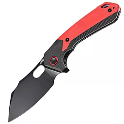 Нож CJRB Caldera Black Blade (J1923-BRE) Red - фото Нож CJRB Caldera Black Blade (J1923-BRE) Red