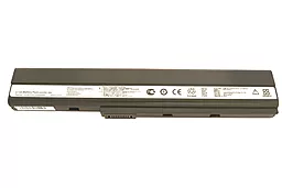 Аккумулятор для ноутбука Asus A42-K52 / 11.1V 5200mAhr / A41449 Alsoft  Black - миниатюра 4