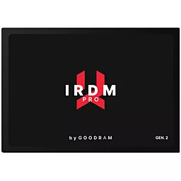 SSD Накопитель GooDRam IRDM Pro Gen.2 2TB 2.5" SATAIII 3D TLC (IRP-SSDPR-S25C-02T) - фото SSD Накопитель GooDRam IRDM Pro Gen.2 2TB 2.5" SATAIII 3D TLC (IRP-SSDPR-S25C-02T)
