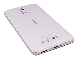 Задняя крышка корпуса Nokia 6 (20PLESW0016) Original Silver
