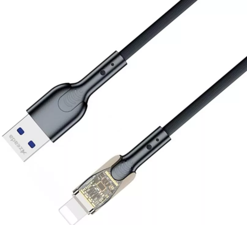 Кабель Proda USB-A - Lightning 12w 3a 1м cable Black (PD-B94i-BK) - фото 2