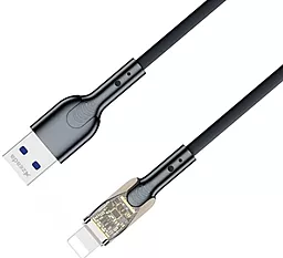 Кабель Proda USB-A - Lightning 12w 3a 1м cable Black (PD-B94i-BK) - миниатюра 2 Кабель Proda USB-A - Lightning 12w 3a 1м cable Black (PD-B94i-BK) - миниатюра 2