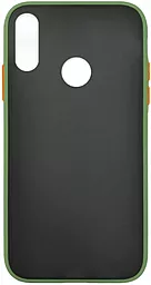 Чохол 1TOUCH Gingle Matte Xiaomi Redmi Note 7 Green/Orange