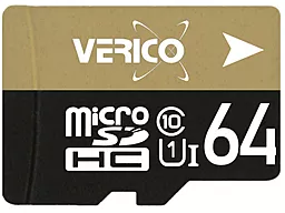 Карта пам'яті Verico microSDXC 64GB Class 10 UHS-I U1 (1MCOV-MDH963-NN) - фото Карта пам'яті Verico microSDXC 64GB Class 10 UHS-I U1 (1MCOV-MDH963-NN)