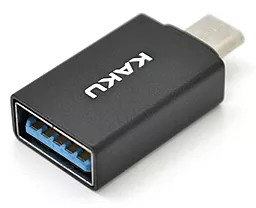 OTG-перехідник iKaku BEIGE Series KSC-533 M-F micro USB -> USB-A 3.0 Black - фото OTG-перехідник iKaku BEIGE Series KSC-533 M-F micro USB -> USB-A 3.0 Black