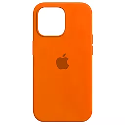 Чехол Silicone Case Full для Apple iPhone 14 Plus  Orange