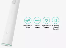 Електрична зубна щітка Xiaomi MiJia Sound Electric Toothbrush White - мініатюра 5