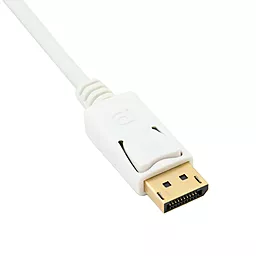 Видеокабель ExtraDigital DisplayPort 1.2 - HDMI v.2.0 2m (KBD1669) white - миниатюра 4