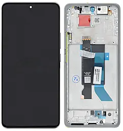 Дисплей Xiaomi Poco X7 с тачскрином и рамкой, оригинал, Silver - фото Дисплей Xiaomi Poco X7 с тачскрином и рамкой, оригинал, Silver