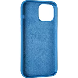 Чохол 1TOUCH Original Full Soft Case for iPhone 13 Pro Max Marine Blue (Without logo) - мініатюра 3
