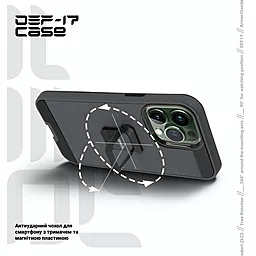 Чохол ArmorStandart DEF17 case для Apple iPhone 12/12 Pro Black (ARM61334) - мініатюра 5