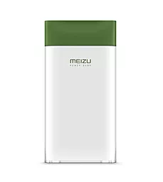 Повербанк Meizu M20 10000 mAh Green/Silver - фото Повербанк Meizu M20 10000 mAh Green/Silver