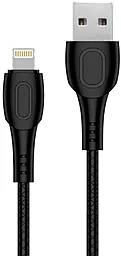 Кабель Walker C325 USB-A - Lightning 12w 2.4a 1м cable Black - фото Кабель Walker C325 USB-A - Lightning 12w 2.4a 1м cable Black
