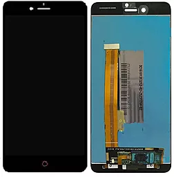 Дисплей ZTE Nubia Z11 mini S (NX549J) с тачскрином, Black - фото Дисплей ZTE Nubia Z11 mini S (NX549J) с тачскрином, Black