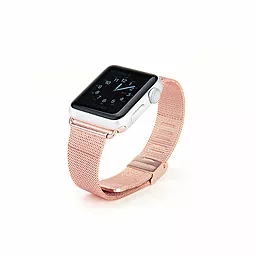 Змінний ремінець COTEetCI W2 Milanese Band Rose Gold для розумного годинника Apple Watch 42mm/44mm/45mm/49mm (CS2063-RGD)
