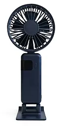 Портативный вентилятор NICHOSI Y-07 1200mAh Dark Blue - фото Портативный вентилятор NICHOSI Y-07 1200mAh Dark Blue