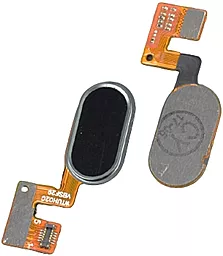 Внешняя кнопка Home Meizu M3 Note (10 pin) со шлейфом Black
