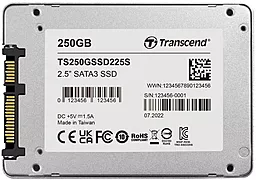 SSD Накопитель Transcend SSD225S 250 GB (TS250GSSD225S) - миниатюра 2
