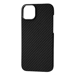 Чехол Wave Premium Carbon Slim with MagSafe для Apple iPhone 15 Black