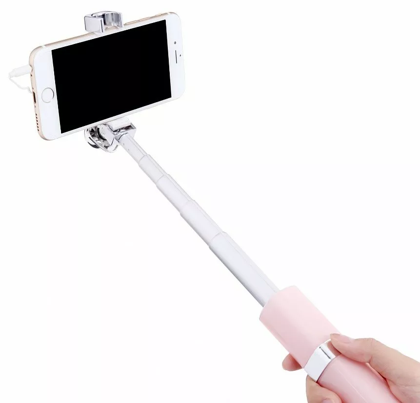 Моноподи, селфі-палки для селфі Nillkin Nice Selfie Stick Pink - фото 4