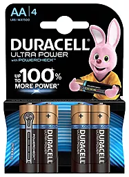 Батарейка Duracell AA (LR6) Ultra Power MN1500 4шт