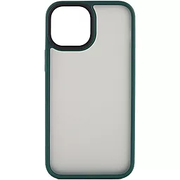 Чехол Epik TPU+PC Metal Buttons для Apple iPhone 13 mini (5.4") Зеленый