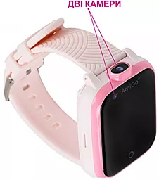Смарт-годинник AmiGo GO006 Pink - мініатюра 4