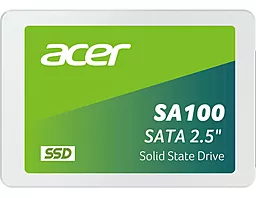 Накопичувач SSD Acer SA100 240 GB (BL.9BWWA.102)