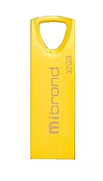 Флешка Mibrand 32GB Taipan USB 2.0 (MI2.0/TA32U2G) Gold - фото Флешка Mibrand 32GB Taipan USB 2.0 (MI2.0/TA32U2G) Gold