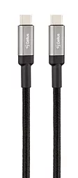 Кабель USB PD Gelius GP-UC105 Pro G-Power 20V 5A USB Type-C - Type-C Cable Black