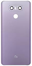 Задня кришка корпусу LG G6 H870 / G6 H871 / G6 H872 / G6 H873 / G6 LS993 зі склом камери, Original Lavender Violet - фото Задня кришка корпусу LG G6 H870 / G6 H871 / G6 H872 / G6 H873 / G6 LS993 зі склом камери, Original Lavender Violet