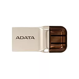 Флешка ADATA 16GB USB 3.1 UC370 (AUC37016GRGD) Golden - фото Флешка ADATA 16GB USB 3.1 UC370 (AUC37016GRGD) Golden