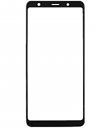 Корпусне скло дисплея Samsung Galaxy A7 A750 2018 (з OCA плівкою) Black - фото Корпусне скло дисплея Samsung Galaxy A7 A750 2018 (з OCA плівкою) Black