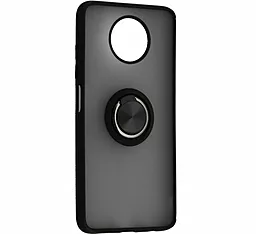 Чехол 1TOUCH Gingle Ring Case для Xiaomi Redmi Note 9T, Redmi Note 9 5G Black - фото Чехол 1TOUCH Gingle Ring Case для Xiaomi Redmi Note 9T, Redmi Note 9 5G Black