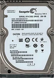 Жесткий диск для ноутбука Seagate Momentus 7200.4 250 GB 2.5 (ST9250410AS)